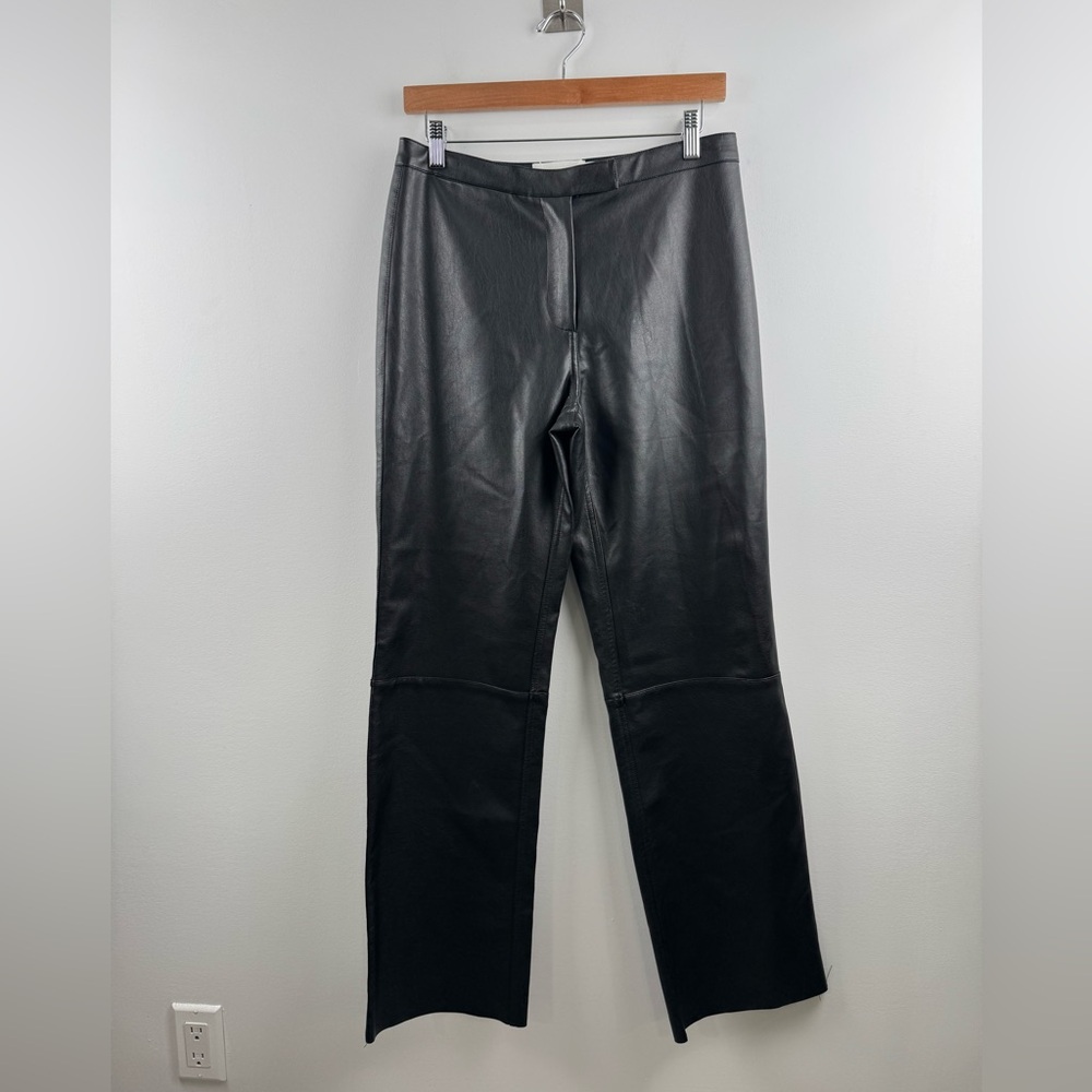 Sovere Women Black Influence Leatherette Pant Size Medium
